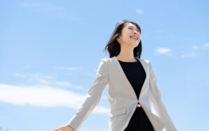 元気な女性